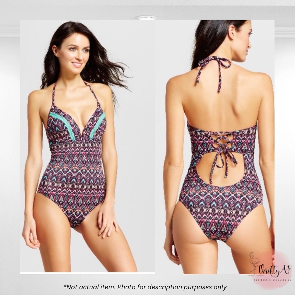 *NWOT* Shade & Shore Swim Shade & Shore Dream V-Wire Light Lift One Piece *36C*